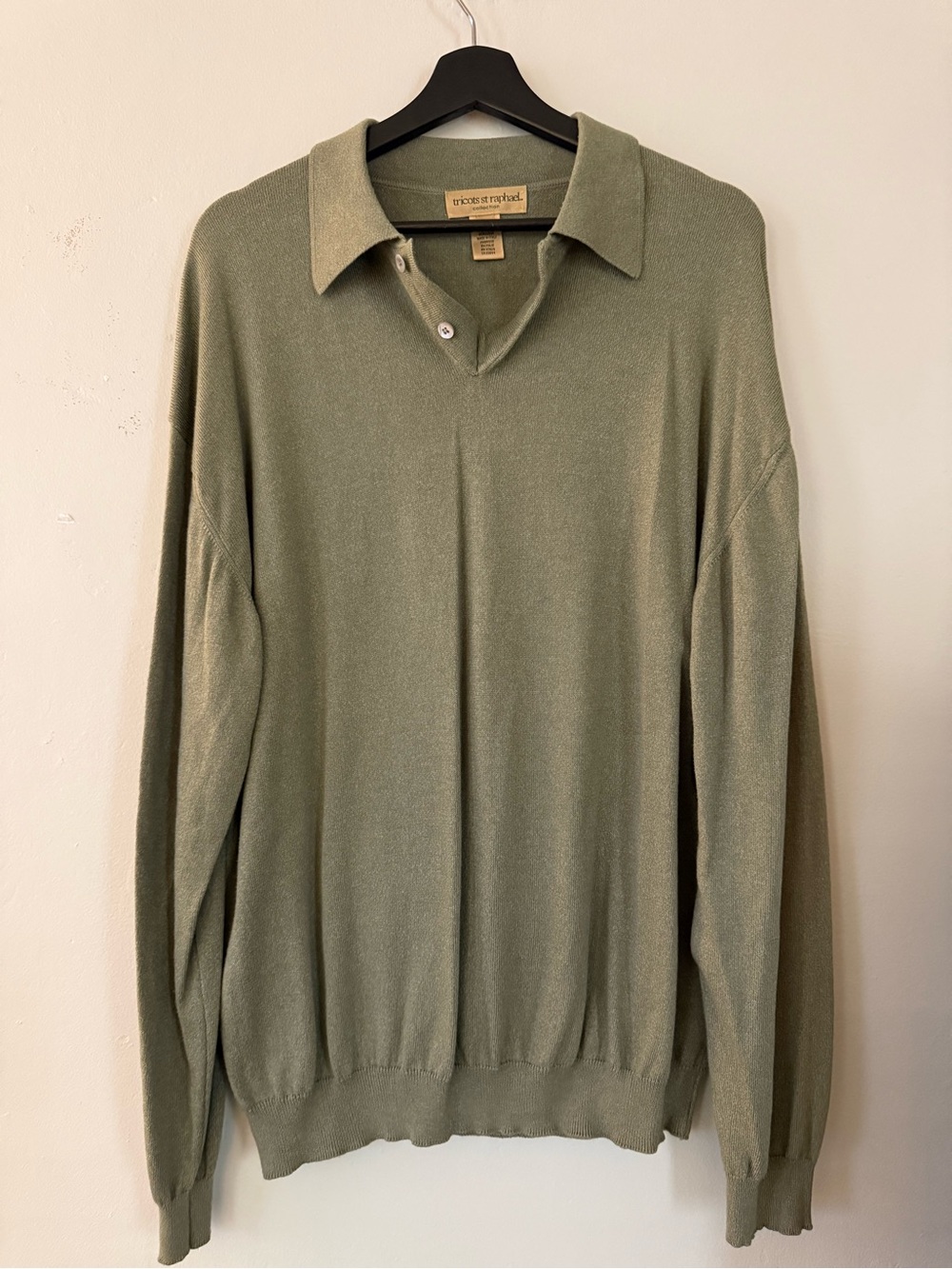 Tricots St Raphael Men's Sweater in Olive